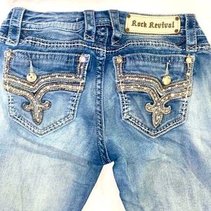 Used Rock Revival Jeans